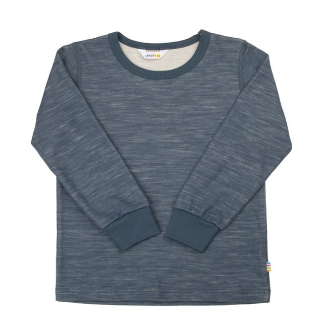 Hovedbilde JOHA GENSER I ULL/BAMBUS, Dark Denim