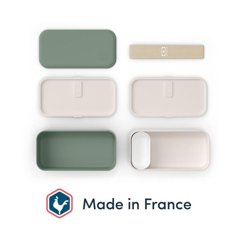 Monbento Matboks Sett Original, Green Natural