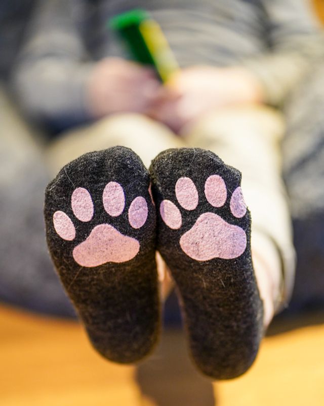 KATTNAKKEN Ullsokk Antiskli, Frostrosa