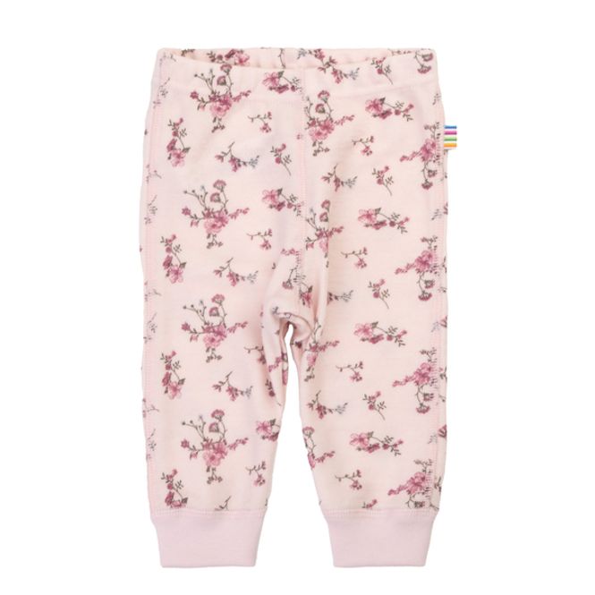 Hovedbilde JOHA FLORA LEGGINGS I ULL/BAMBUS, Lyserød