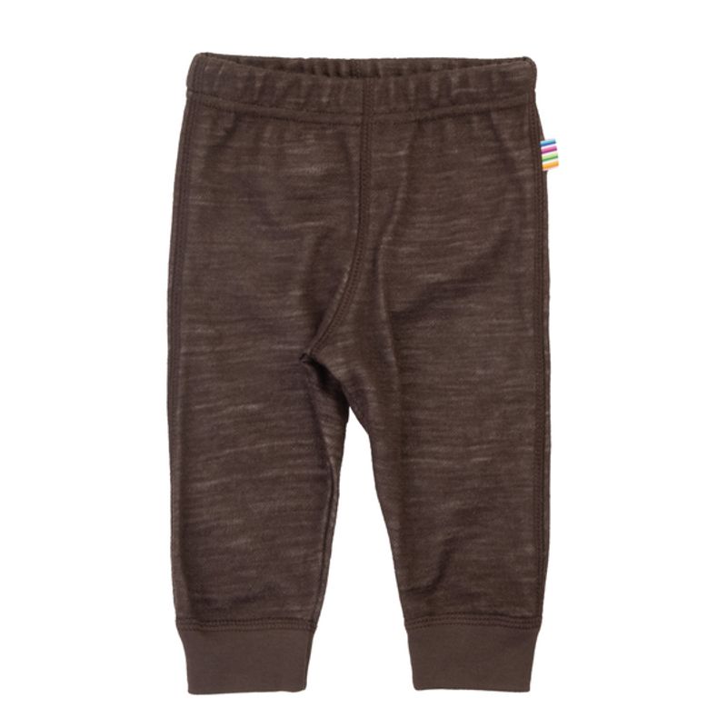 JOHA LEGGINGS I ULL/BAMBUS, Mørk Brun