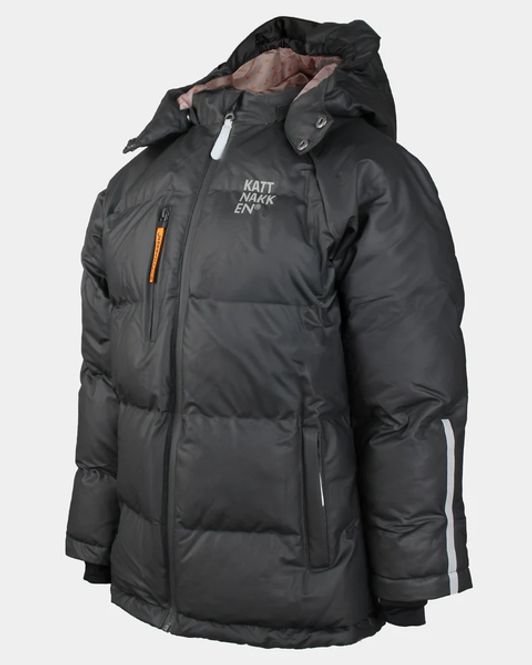 Hovedbilde KATTNAKKEN Bobleregnjakke Sludd Junior, ...