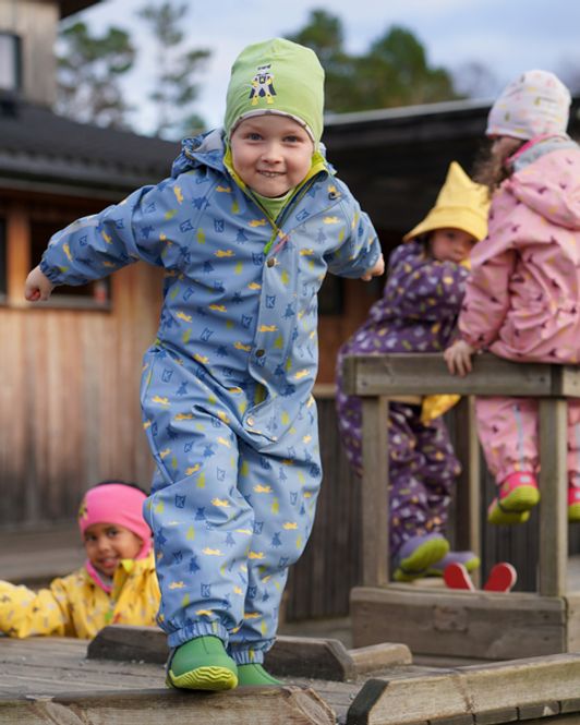 Hovedbilde KATTNAKKEN Helårs Regndress Hagl, Mjuk Blå