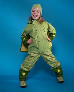 Hovedbilde KATTNAKKEN Plask Regnsett Superhelt, Supergr&oslash;nn