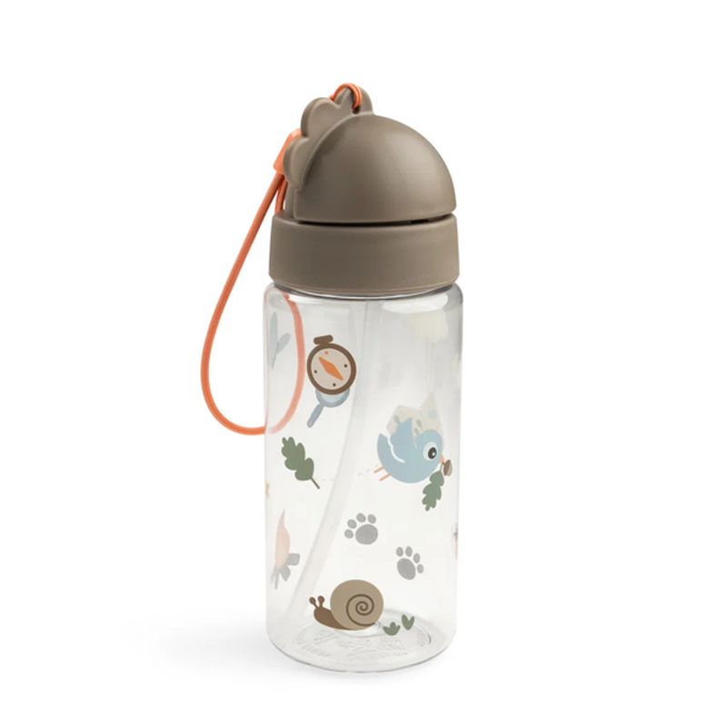 Done By Deer Sugerør Flaske Tiny Trails Sand 350ml
