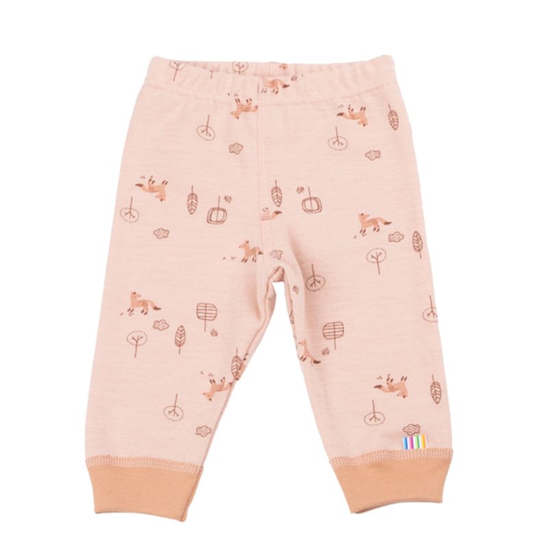 JOHA FOX LEGGINGS I ULL/BOMULL, Peach
