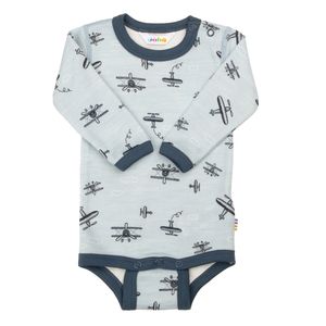 Hovedbilde JOHA GOOSE & PROPELLER BODY I ULL/BAMBUS, Lysebl&aring;