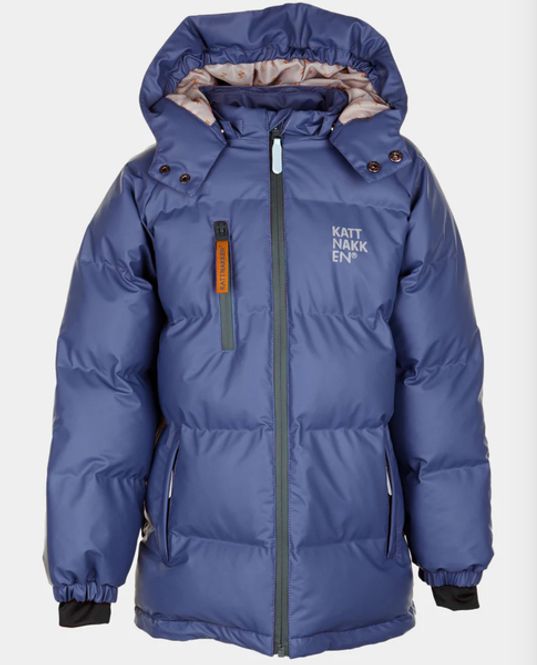 Hovedbilde KATTNAKKEN Bobleregnjakke Sludd Junior, Slåtterøy