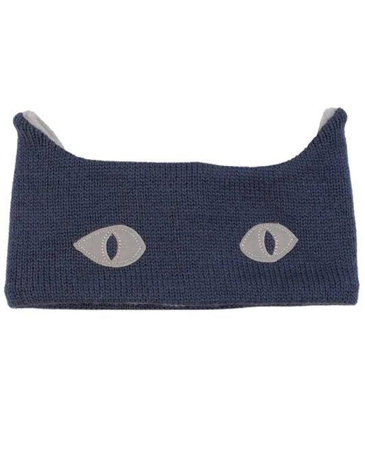 Hovedbilde KATTNAKKEN Ull Panneband, Midnatt