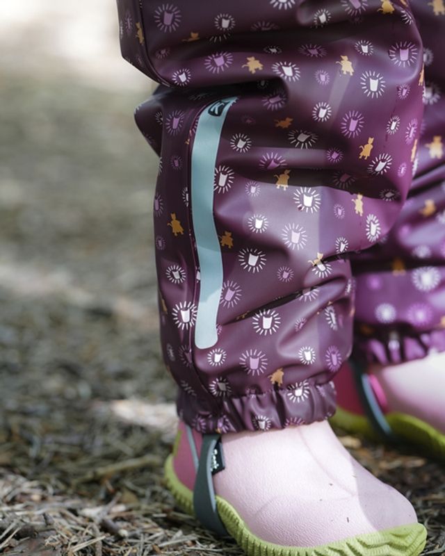 KATTNAKKEN Baby Regndress Pytt, Rosa Krystall