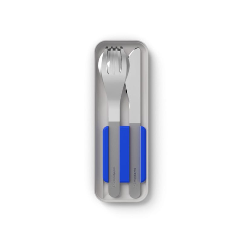 Monbento Slim Box Bestikk, Blue