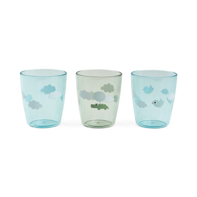 Hovedbilde Done By Deer Yummy mini glass 3 stk Happy Clouds, ...